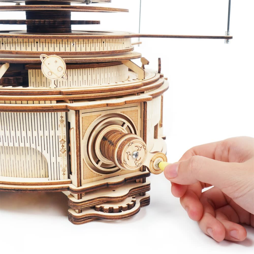 Robotime ROKR 316PCS Mechanical Orrery 3D Puzzle Model Building Kit